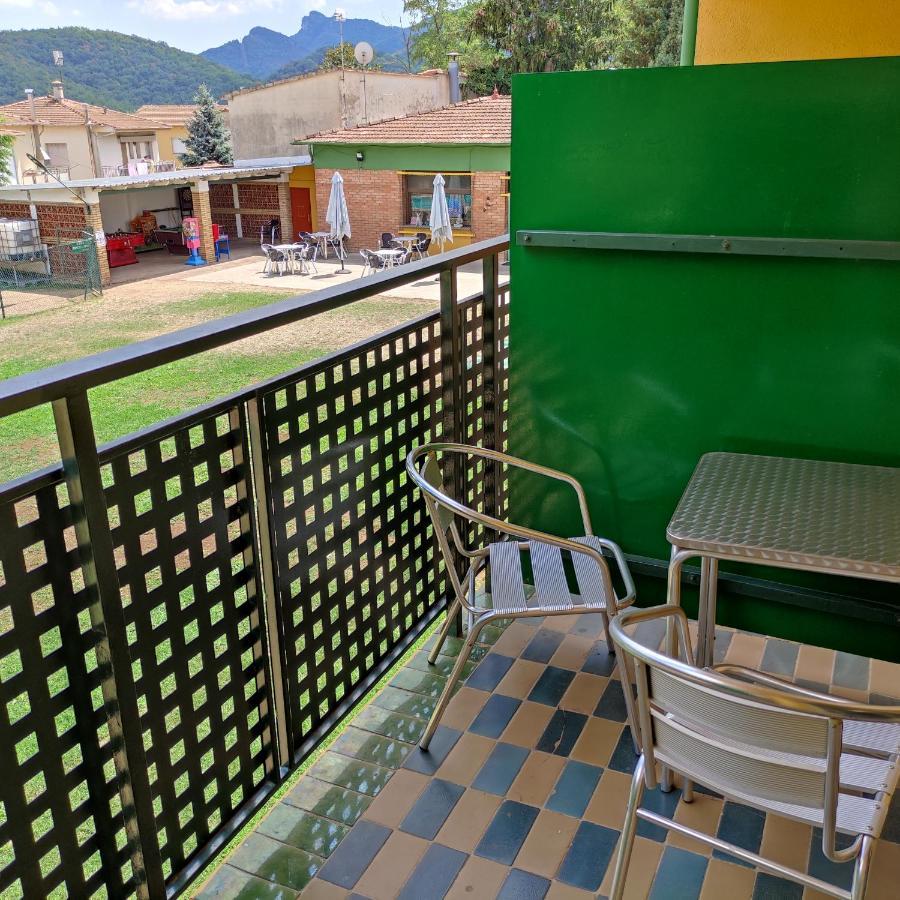 Alberg Restaurant Bellavista Santa Pau Dış mekan fotoğraf